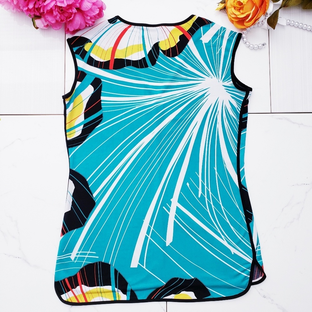 Multi-Color Sleeveless Top | Size Small - Picture 6 of 9